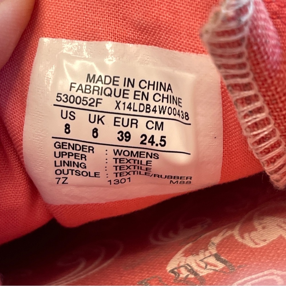 Converse Chuck Taylor All Star - Pink-  Lace Up Sneakers Shoes 530052F - Women 8 - Picture 9 of 9